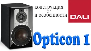 Dali Opticon 1. Конструкция и особенности