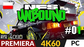 NFS Unbound 🚔 #1 (odc.1) 🚨 Fabuła - kariera | Need For Speed - Gameplay po polsku 4K na RTX4090