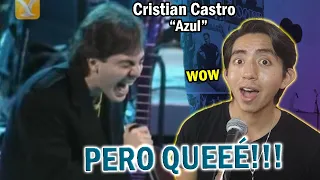 Reacciono y Analizo a CRISTIAN CASTRO - AZUL (en vivo Viña 2002)