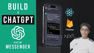 🔴 Let’s build ChatGPT Messenger 3.0 with REACT.JS! (Next.js 13, Firebase, Tailwind CSS, TypeScript)