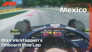 Max Verstappen Pole Lap | Mexico City 2022 | Assetto Corsa