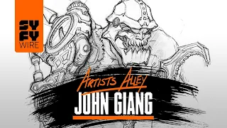 Masters Of The Universe' Trapjaw Drawn By John Giang (Artists Alley) | SYFY WIRE