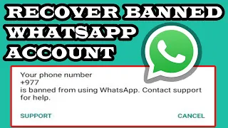 How To Recover Banned WhatsApp Account In 3 Hours - Appeal In 3 Minutes With Proof 💯% In 2024