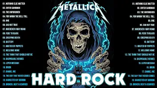 Nonstop Hard Rock Songs Of All Time ⚡ Best Hard Rock Of ACDC, Metallica, Iron Maiden, Black Sabbath