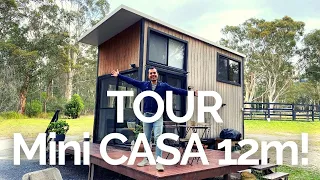 Tour MINI CASA De 12 METROS CUADRADOS! (Tiny House) 😱🏡🌎  - MINIMALISMO