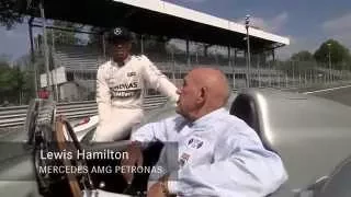 Monza Magic with Lewis Hamilton and Sir Stirling Moss