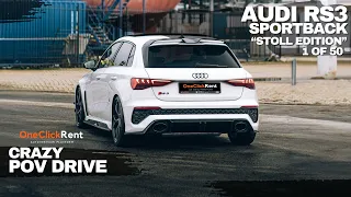 CRAZY DRIFTING IN AUDI RS3 8Y 2023 "STOLL EDITION 1/50 LIMITED EDITION" *CRAZY +260KM/H* POV DRIVE!