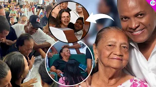 Madre de Omar Geles no Soporta al ver a su hijo. Increíble reacción de su esposa y sus hijos.