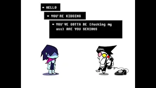 [DELTARUNE] Spamton Gets a Call