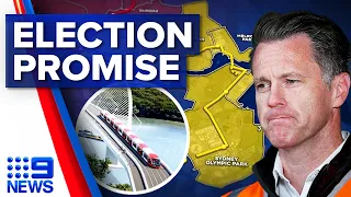 Chris Minns promises to fast-track Parramatta Light Rail project | 9 News Australia