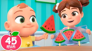 Watermelon Ice Cream Song | Newborn Baby Songs & Nursery Rhymes