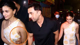 Alia Bhatt MOBBED after Party With Hubby Ranbir Kapoor