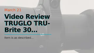 Video Review TRUGLO TRU-Brite 30 Series 1-6 X 24mm Dual-Color Illuminated Power Ring Duplex MIL-DOT
