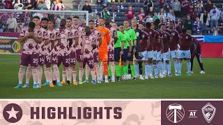 MATCH HIGHLIGHTS | Timbers lose 2-0 to Colorado Rapids | Apr. 30, 2022