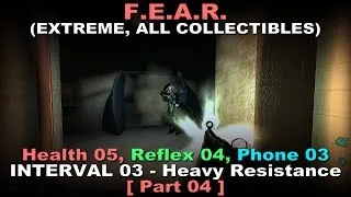 F.E.A.R Walkthrough part 4 ( Extreme difficulty, All collectibles, 100% plot, No commentary ✔ )