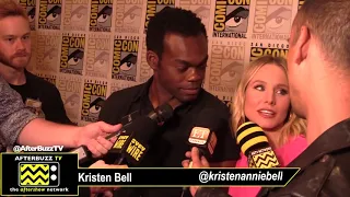 Kristen Bell Gives MAJOR Praise to William Jackson Harper - The Good Place | SDCC 2019