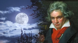 Beethoven "Moonlight Sonata" Piano Sonata No. 14 - II. Adagio Sostenuto (2 HOURS) 🌕 Classical Music