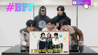 Monstax Reaction to Taehyung Is 6 years old baby 💜💜 (Fanmade)