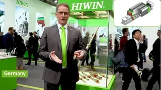 Neue CG-Profilschienenführung von HIWIN – Hannover Messe 2018