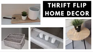 Beautiful Thrift Flip Ideas * Thrifted Rustic Home Decor * Easy Thrift flips (save money)