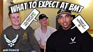 WHAT TO EXPECT AT AIR FORCE BMT😱…( MUST WATCH !) PT TEST,RECYCLING,and MORE