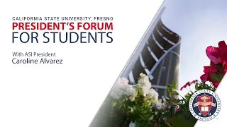 President's Forum for Students - October 26, 2022