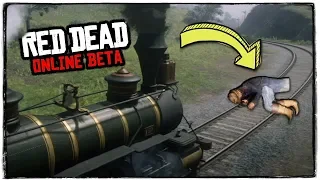 УГНАЛИ ПОЕЗД И УГАРНУЛИ! ● RED DEAD ONLINE