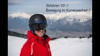 Skifahren 101 // Bewegung im Kurvenwechsel // how to ski