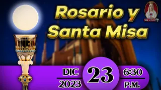 ⛪ Rosario y Santa Misa ⚜ Sábado 23 de diciembre 6:30 p.m. | Caballeros de la Virgen