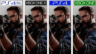 Call of Duty Modern Warfare 2019 | PS4 vs PS4 Pro vs ONE vs ONE X | 4K Graphics Comparison