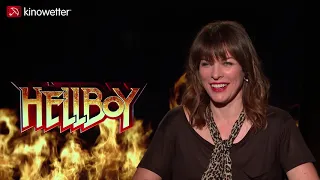 Interview Milla Jovovich HELLBOY (2019)