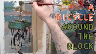 Painting a Bicycle- Friday, Week 49: Around The Block (15/01/2021)