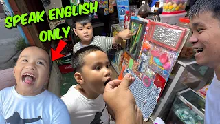 SPEAK ENGLISH ONLY FOR A DAY!(MAHUSAY PALA SI CROW)