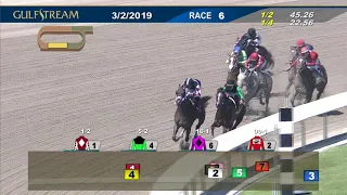 Gulfstream Park March 2, 2019 Race 6