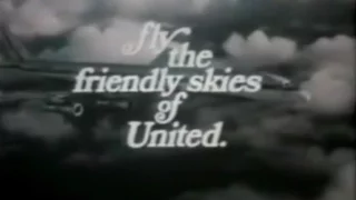 1969 United Air Lines Commercial with a DC-8