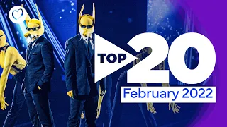 Eurovision Top 20 Most Watched: February 2022