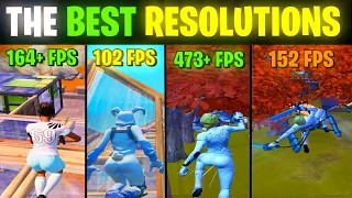 The *BEST* Stretch Resolutions For Fortnite! (Huge FPS Boost!)