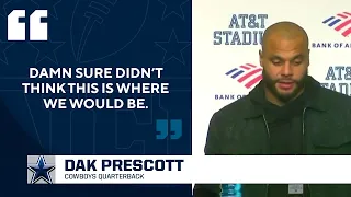 Dak Prescott says he's "STUNNED" following Wild Card loss to Green Bay Packers | CBS Sports