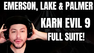 FIRST TIME HEARING Emerson, Lake & Palmer- "Karn Evil 9" Full Suite (Reaction)