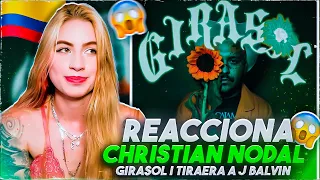 COLOMBIANA REACCIONA A Christian Nodal - Girasol | TIRADERA A J BALVIN |