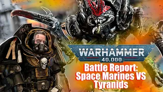 Warhammer 40K 10th Edition Battle Report: Tyranids VS Space Marines