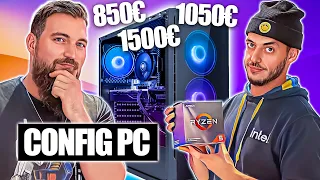 CONFIG PC GAMER ULTIME à 850€ 1050€ et 1500€