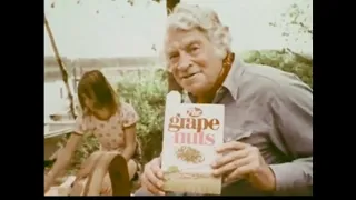 Grape-Nuts Cereal Commercial (Euell Gibbons & Family, Early 1970s)