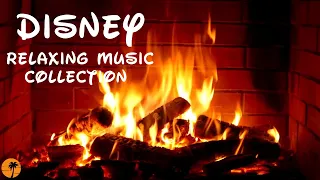 🔴Disney Relaxing Music Collection With Fireplace