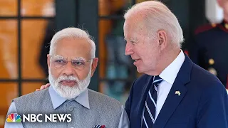 Watch: Biden delivers remarks with Indian Prime Minister Modi | NBC News
