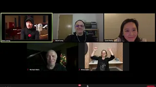 Deepmusic.ai Composer Panel w/ Michael Abels, David Lang,&Dana Leong (w/ Carol Reiley & Hilary Hahn)