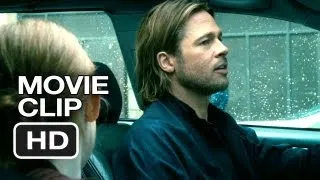 World War Z Movie CLIP - Remain With Your Vehicle (2013) - Brad Pitt Movie HD