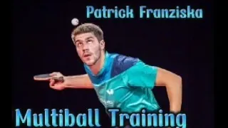 Multiball Training | Patrick Franziska |