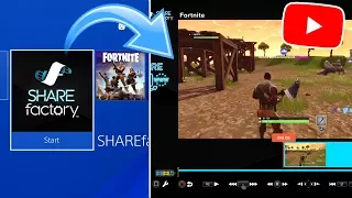 How to EDIT Videos on PS4! (UPLOAD TO YOUTUBE) (EASY METHOD)