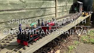 Spring Steam up with @northhantsrailway